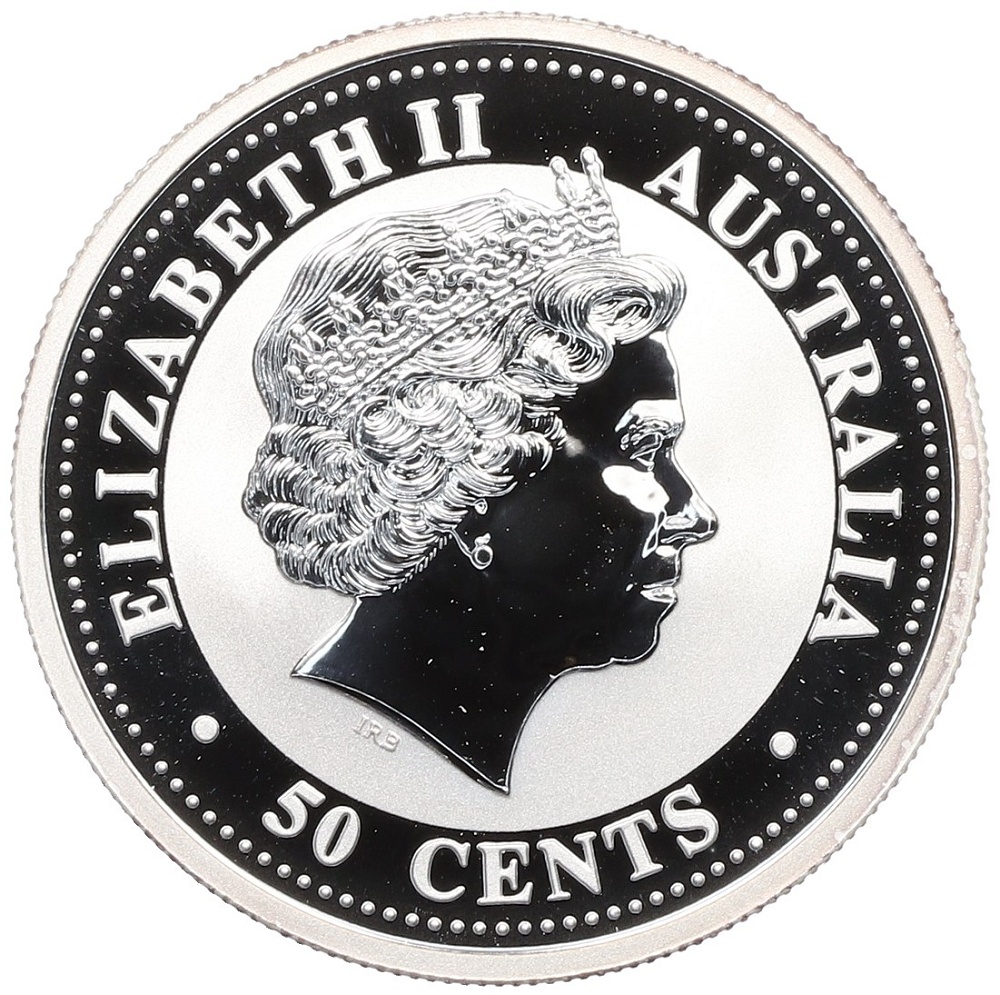 50 центов 2002 года Австралия «Китайский гороскоп — Год лошади» — Фото №2