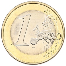 1 евро 2007 года Словения — Фото №2