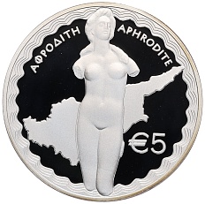 5 евро 2015 года Кипр «Афродита» — Фото №1