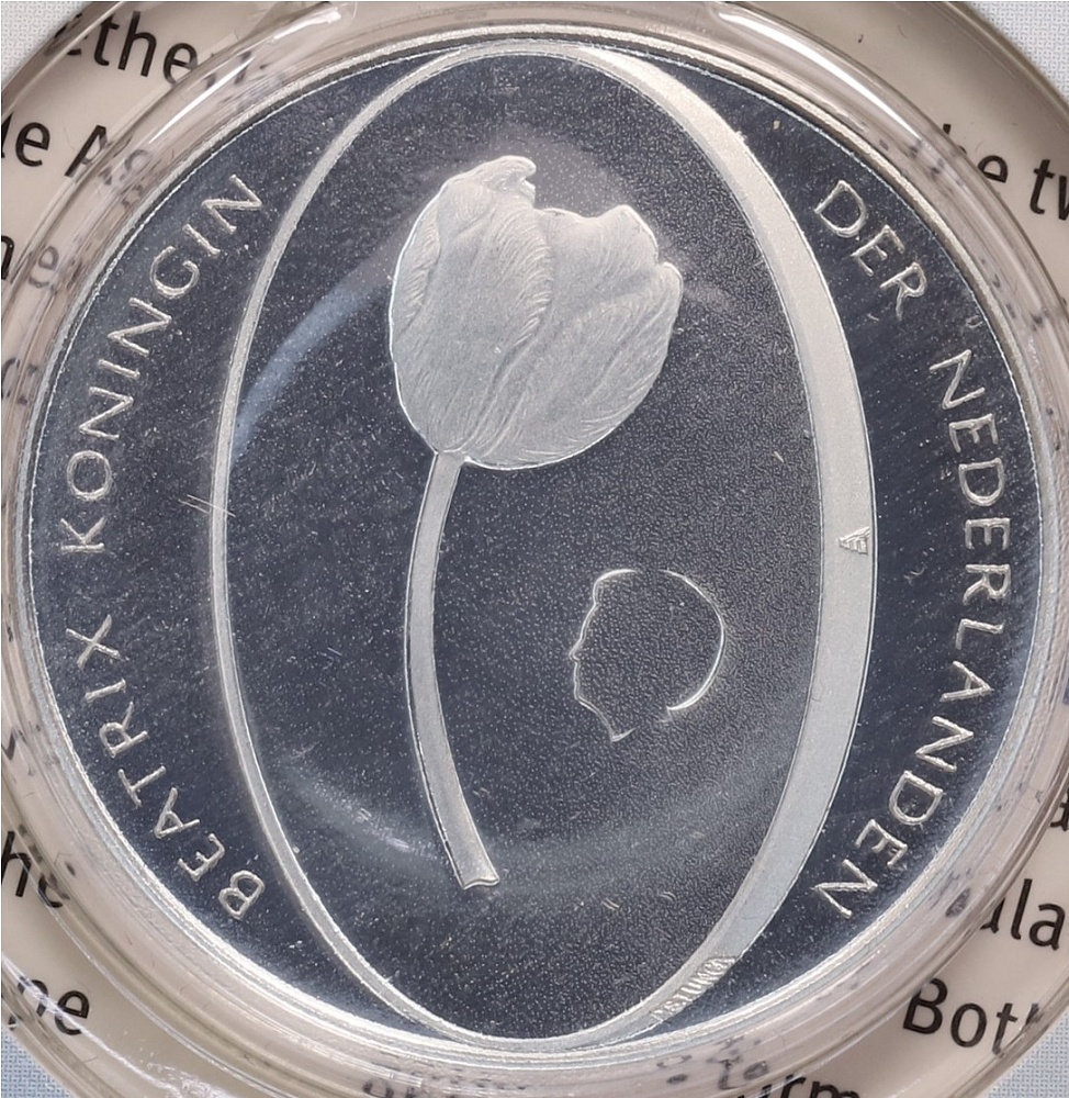 5 евро 2012 года Нидерланды «400 лет установлению дипотношений Нидерландов и Турции» (в буклете) — Фото №2