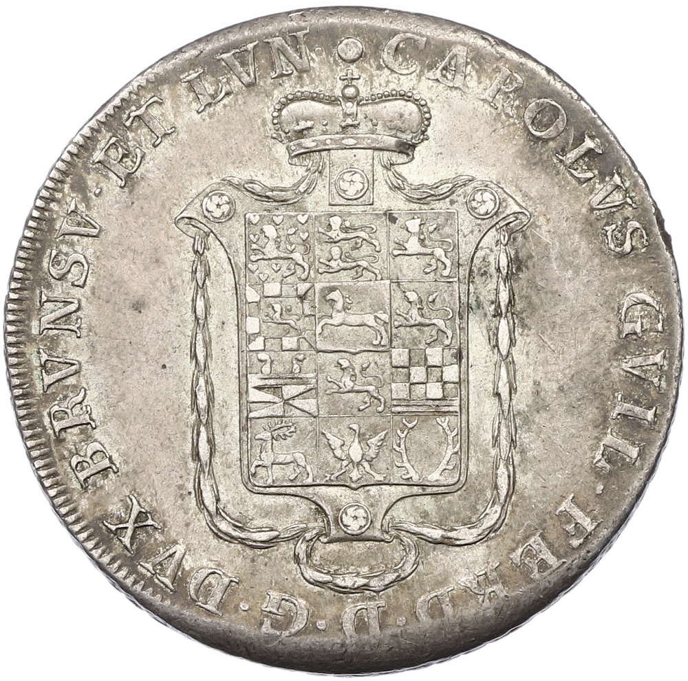 1 талер 1795 года Брауншвейг-Вольфенбюттель — Фото №2