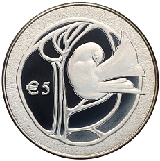 5 евро 2010 года Кипр «50 лет независимости Кипра» — Фото №1