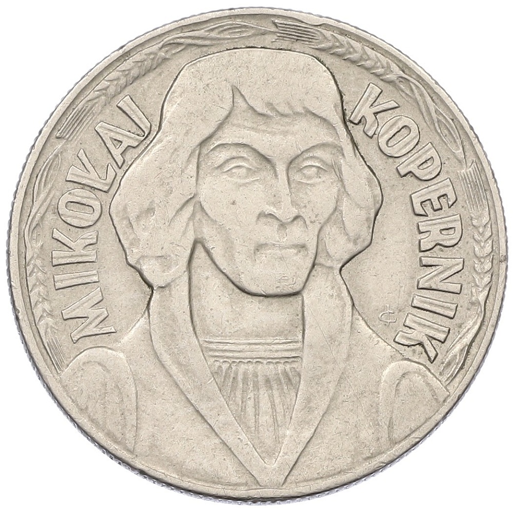 10 злотых 1968 года Польша «Николай Коперник» — Фото №1