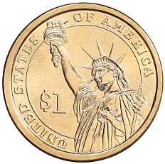 1 доллар 2013 года Р США «26-й президент США Теодор Рузвельт» — Фото №2