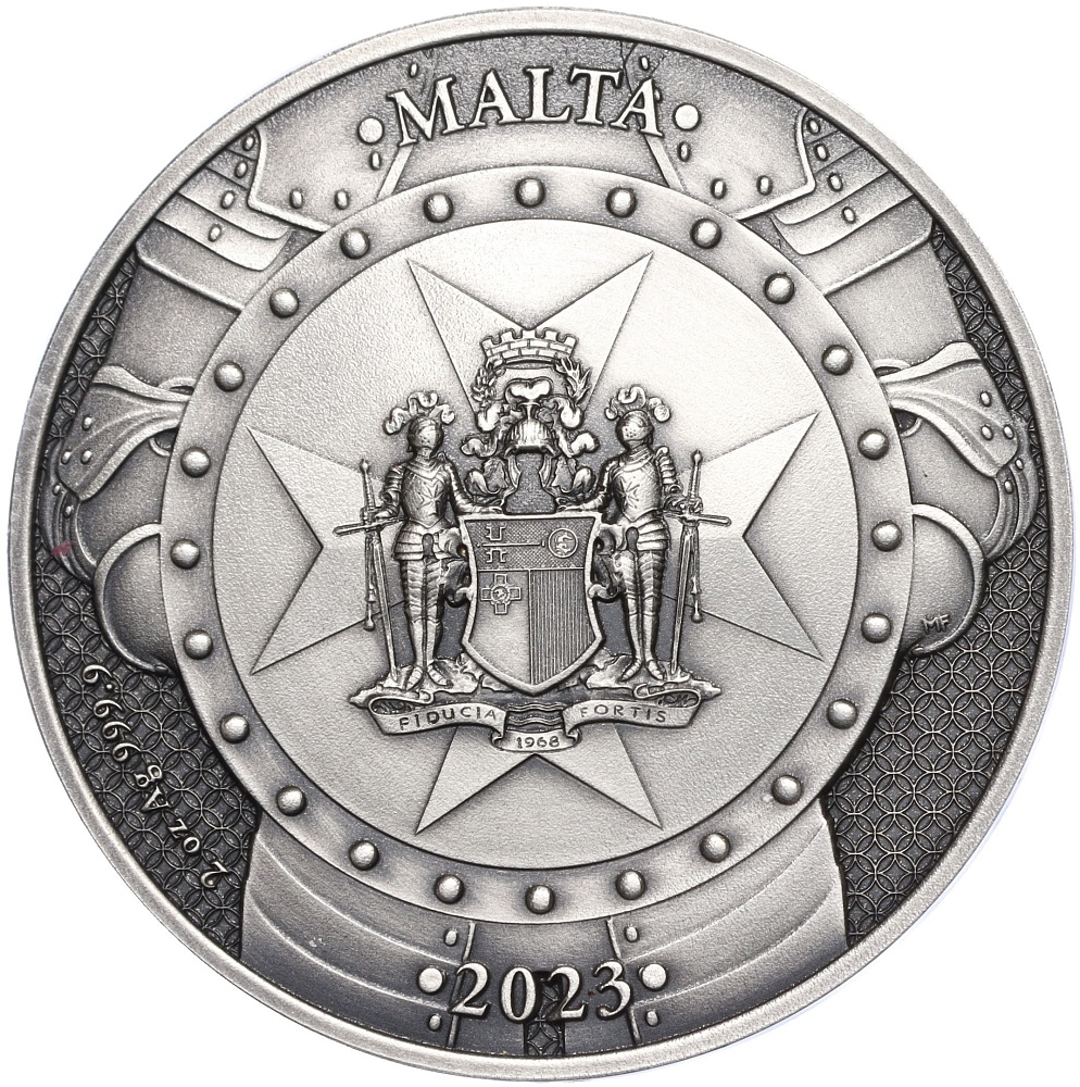 10 евро 2023 года Мальта «Рыцари прошлого» — Фото №2