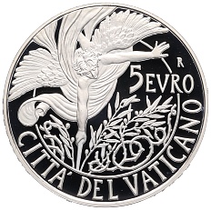 5 евро 2016 года Ватикан «Всемирный день мира» — Фото №1
