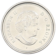 5 центов 2005 года Канада — Фото №2