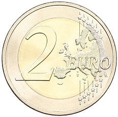 2 евро 2011 года Словакия «20 лет формирования Вишеградской группы» — Фото №2