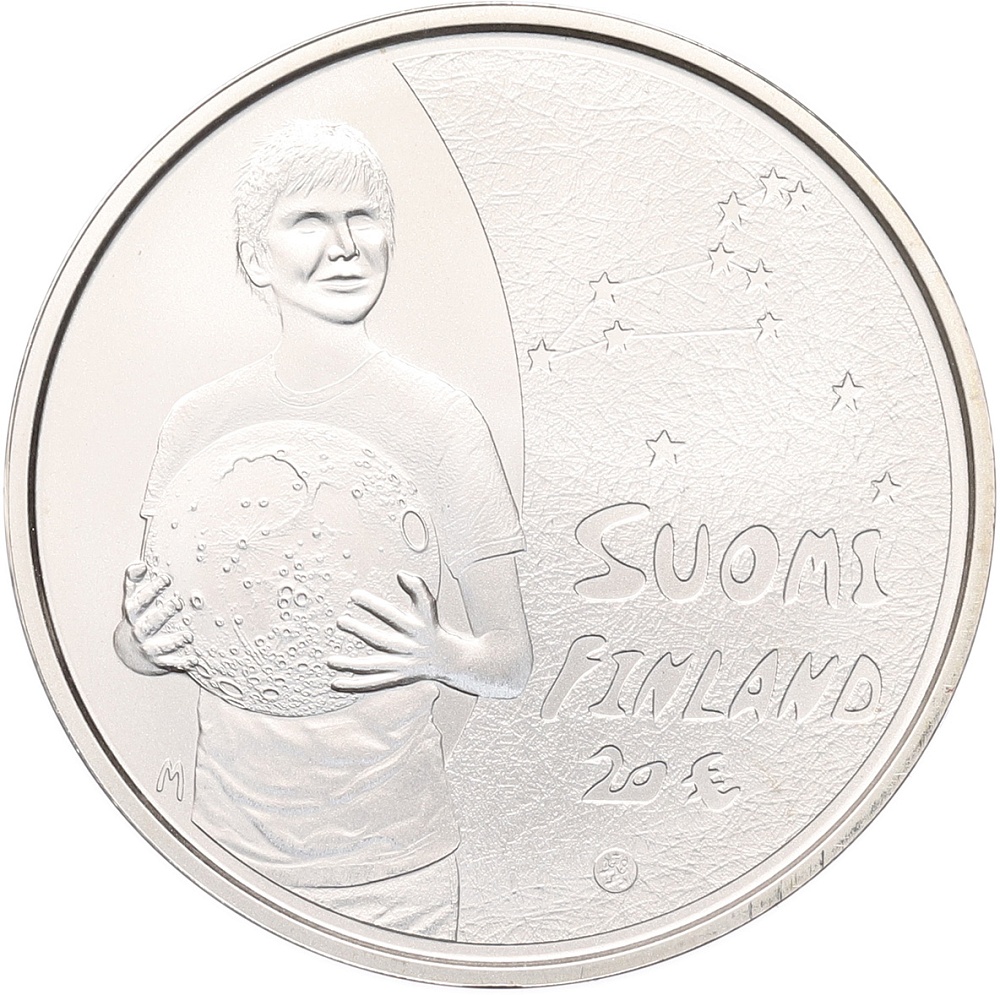 20 евро 2010 года Финляндия «Детское творчество» — Фото №2