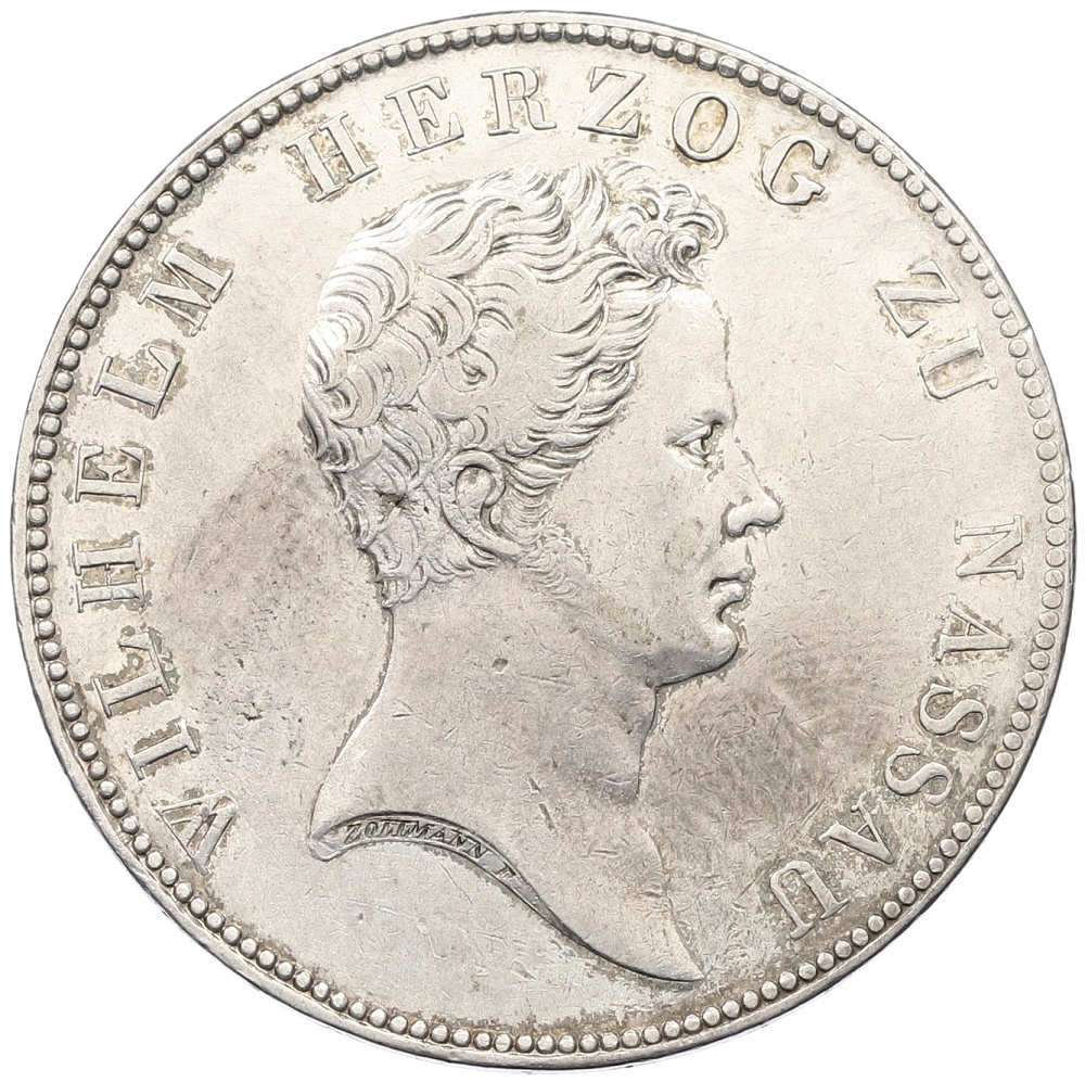 1 кроненталер 1833 года Нассау — Фото №1