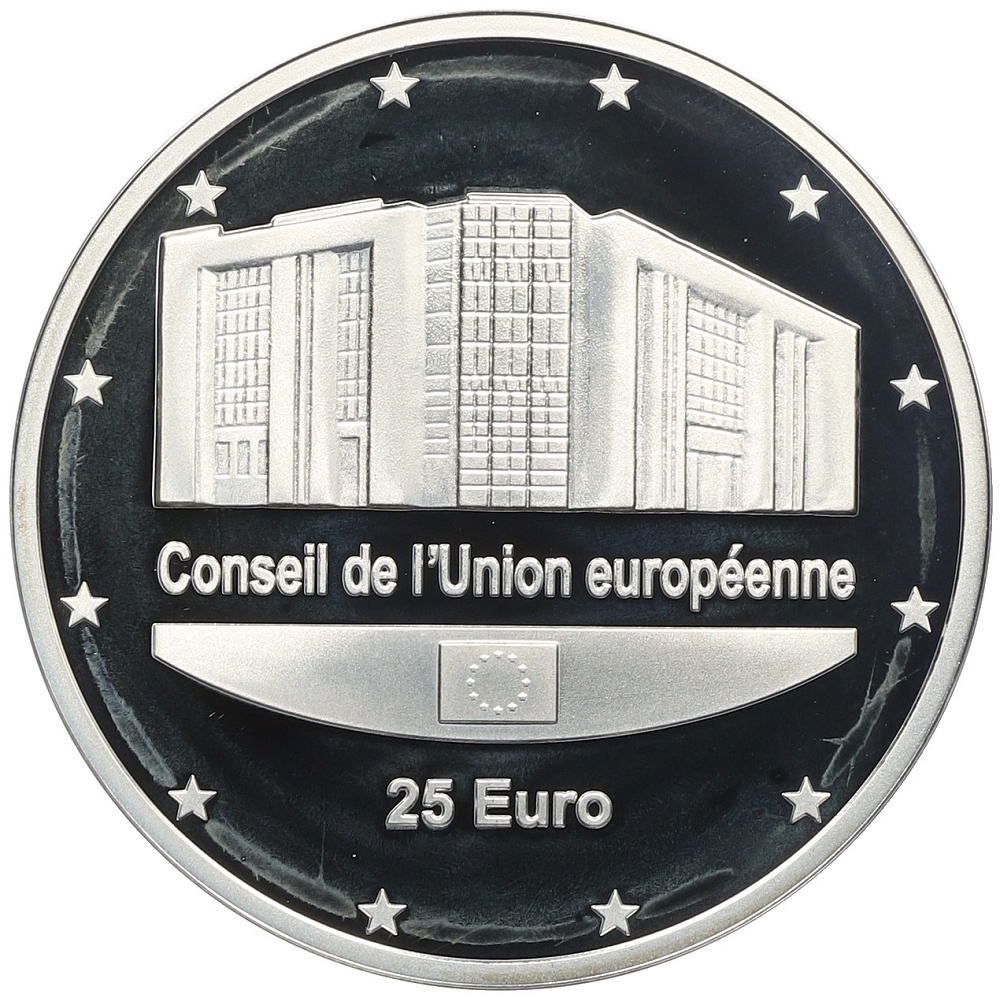 25 евро 2005 года Люксембург «Председательство Люксембурга в Европейском совете» — Фото №1
