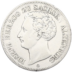 1 талер 1841 года Саксен-Альтенбург — Фото №1