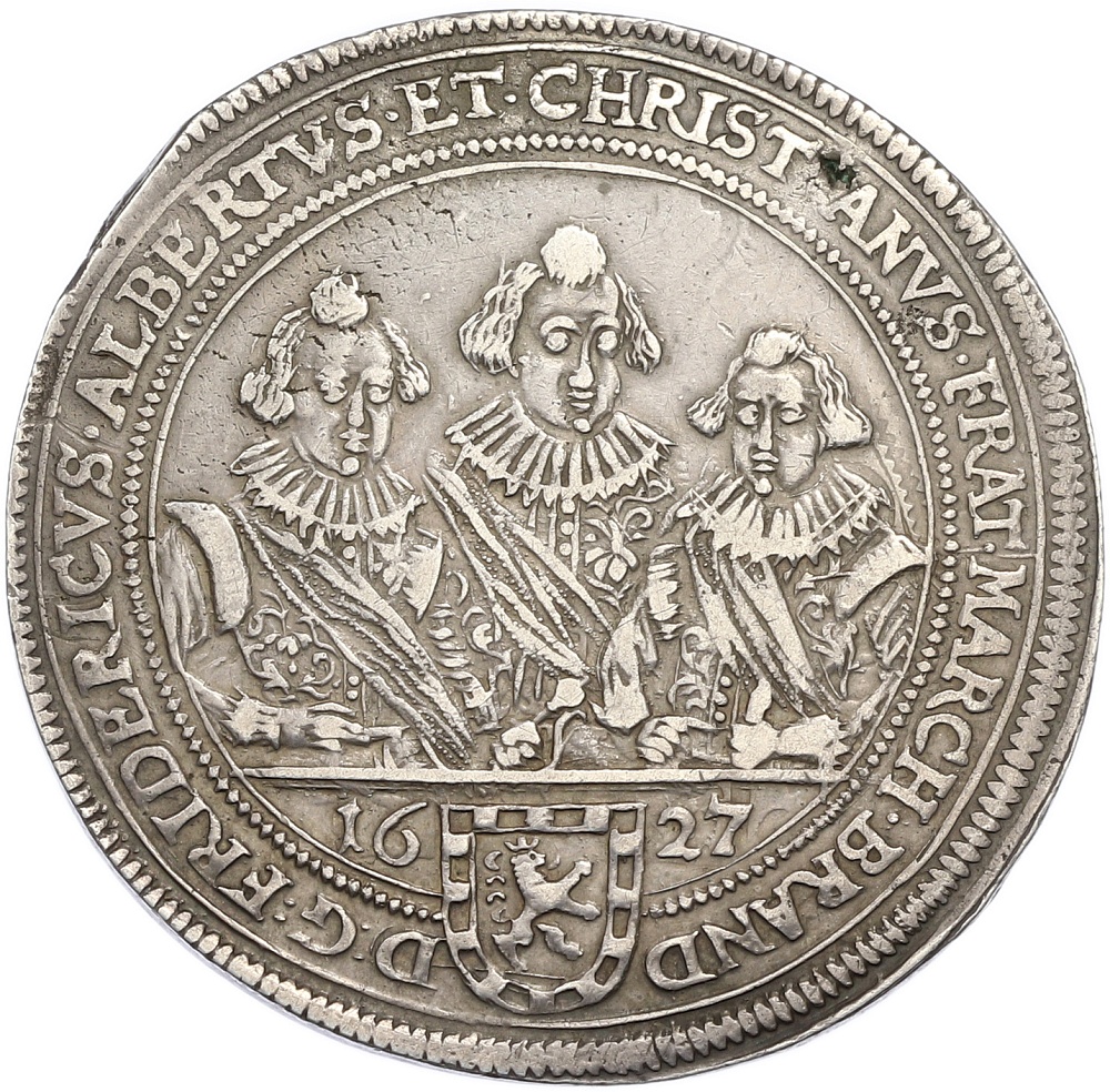 1 талер 1627 года Бранденбург-Ансбах — Фото №1