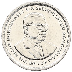20 центов 2001 года Маврикий — Фото №2