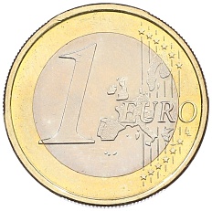 1 евро 2002 года А Германия — Фото №2