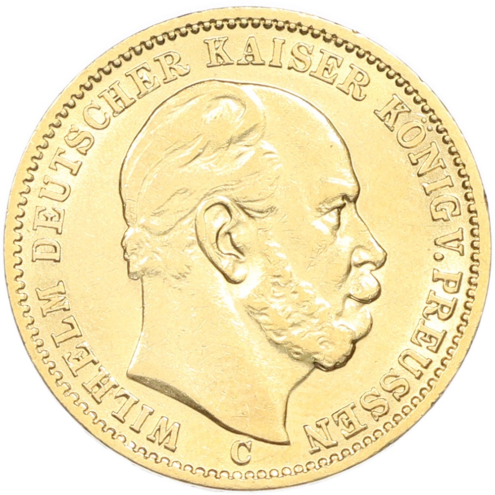 20 марок 1872 года C Германия (Пруссия) — Фото №1