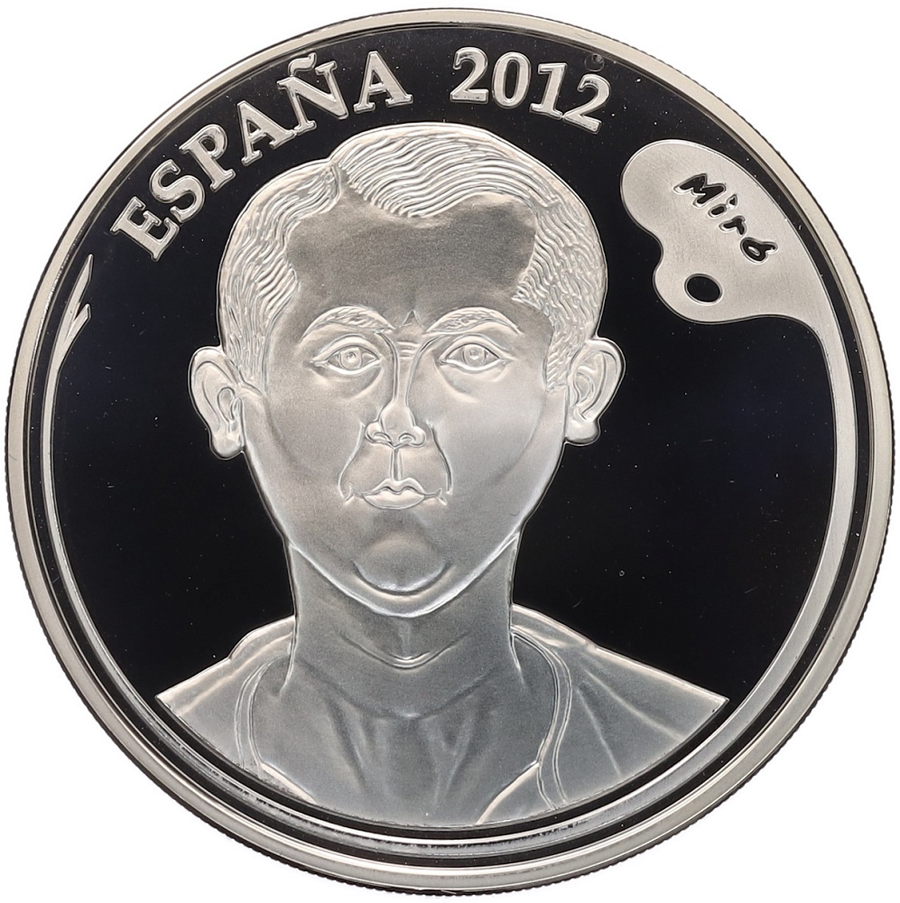 10 евро 2012 года Испания «Жоан Миро — Женщина, птица, звезда» — Фото №2