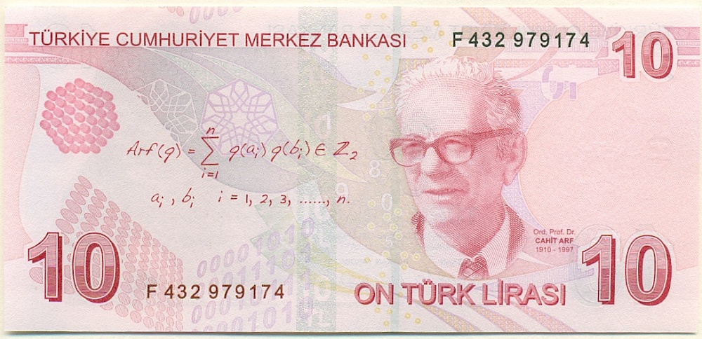 10 лир 2009 года Турция — Фото №2