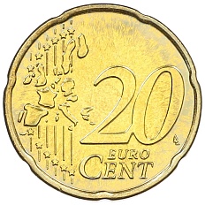 20 евроцентов 2000 года Бельгия — Фото №2