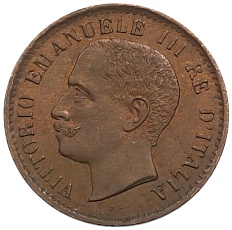 1 чентезимо 1904 года Италия — Фото №2