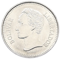 25 сентимо 1990 года Венесуэла — Фото №2