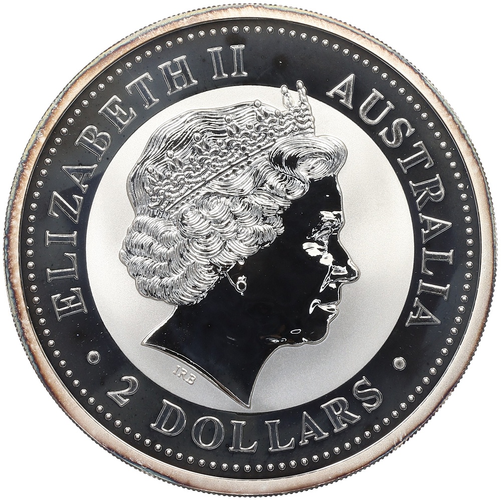 2 доллара 2004 года Австралия «Китайский гороскоп — Год обезьяны» — Фото №2