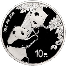 10 юаней 2023 года Китай «Панда» — Фото №1