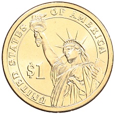 1 доллар 2007 года D США «3-й президент США Томас Джефферсон» — Фото №2