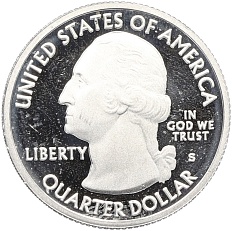 1/4 доллара (25 центов) 2013 года S США «Национальные парки — №19 Форт Мак-Генри» — Фото №2