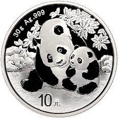10 юаней 2024 года Китай «Панда» — Фото №1