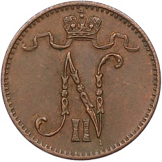 1 пенни 1916 года Русская Финляндия — Фото №2