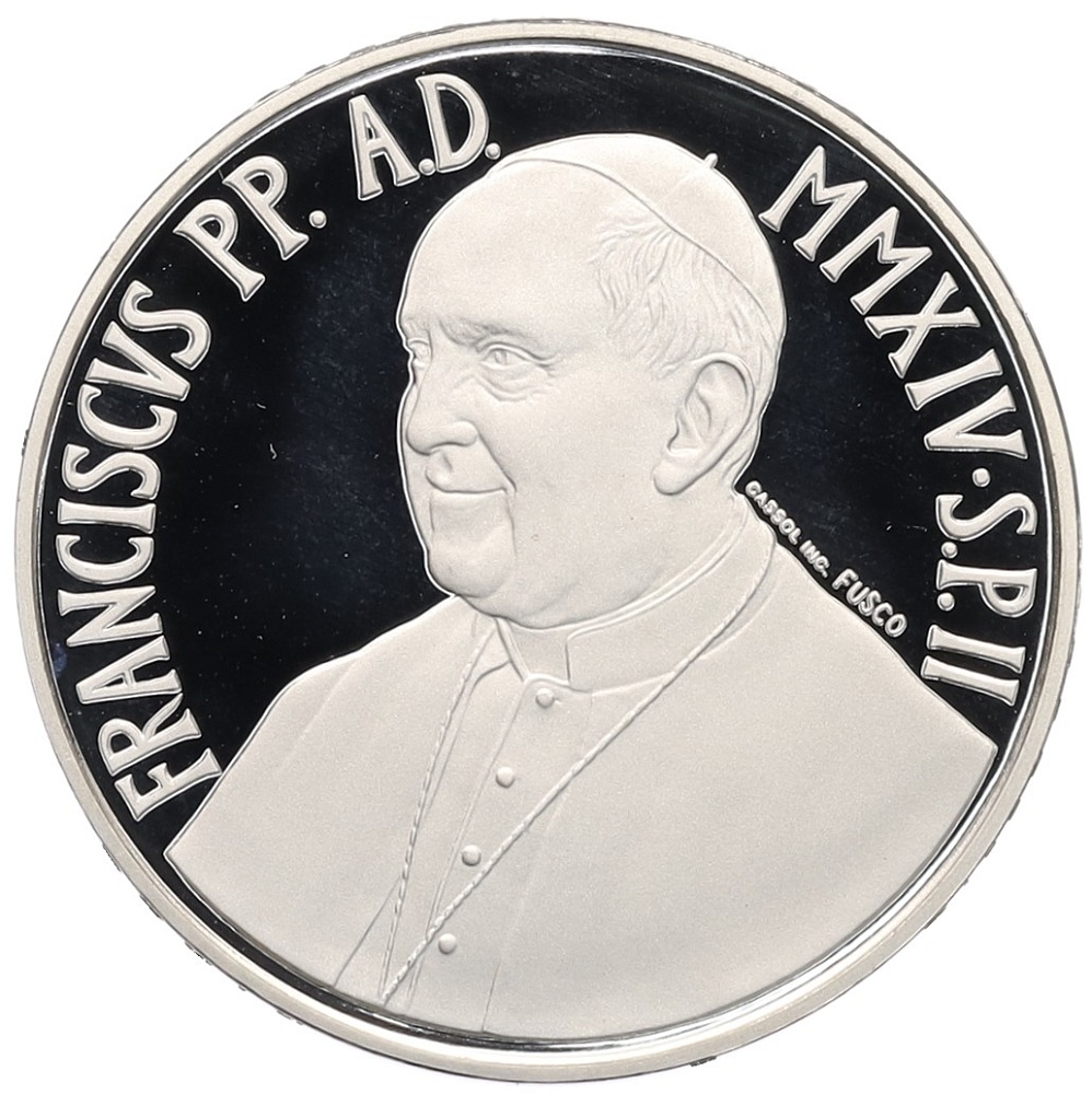 5 евро 2014 года Ватикан «Всемирный день мира» — Фото №2