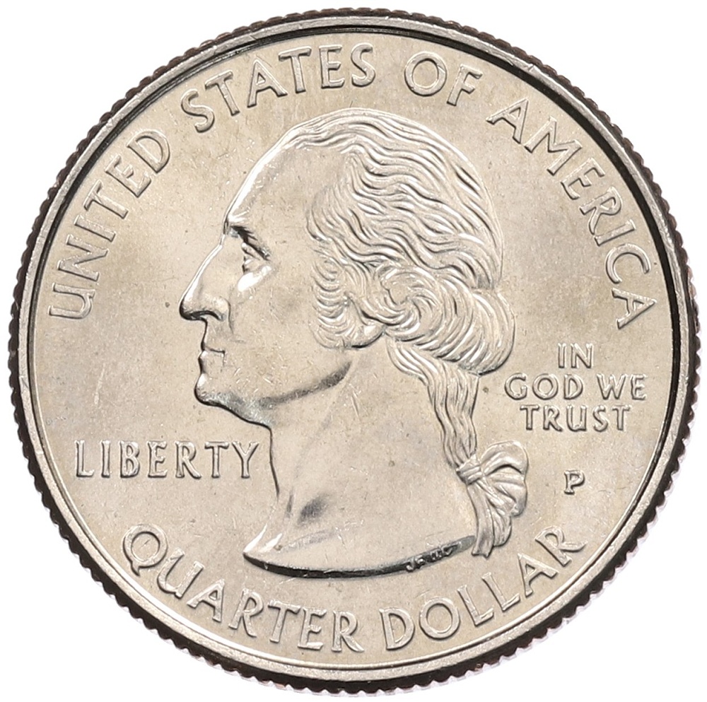 1/4 доллара (25 центов) 1999 года P США «Штаты и территории — Делавэр» — Фото №2