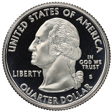 1/4 доллара (25 центов) 2000 года S США «Штаты и территории — Штат Южная Каролина» — Фото №2