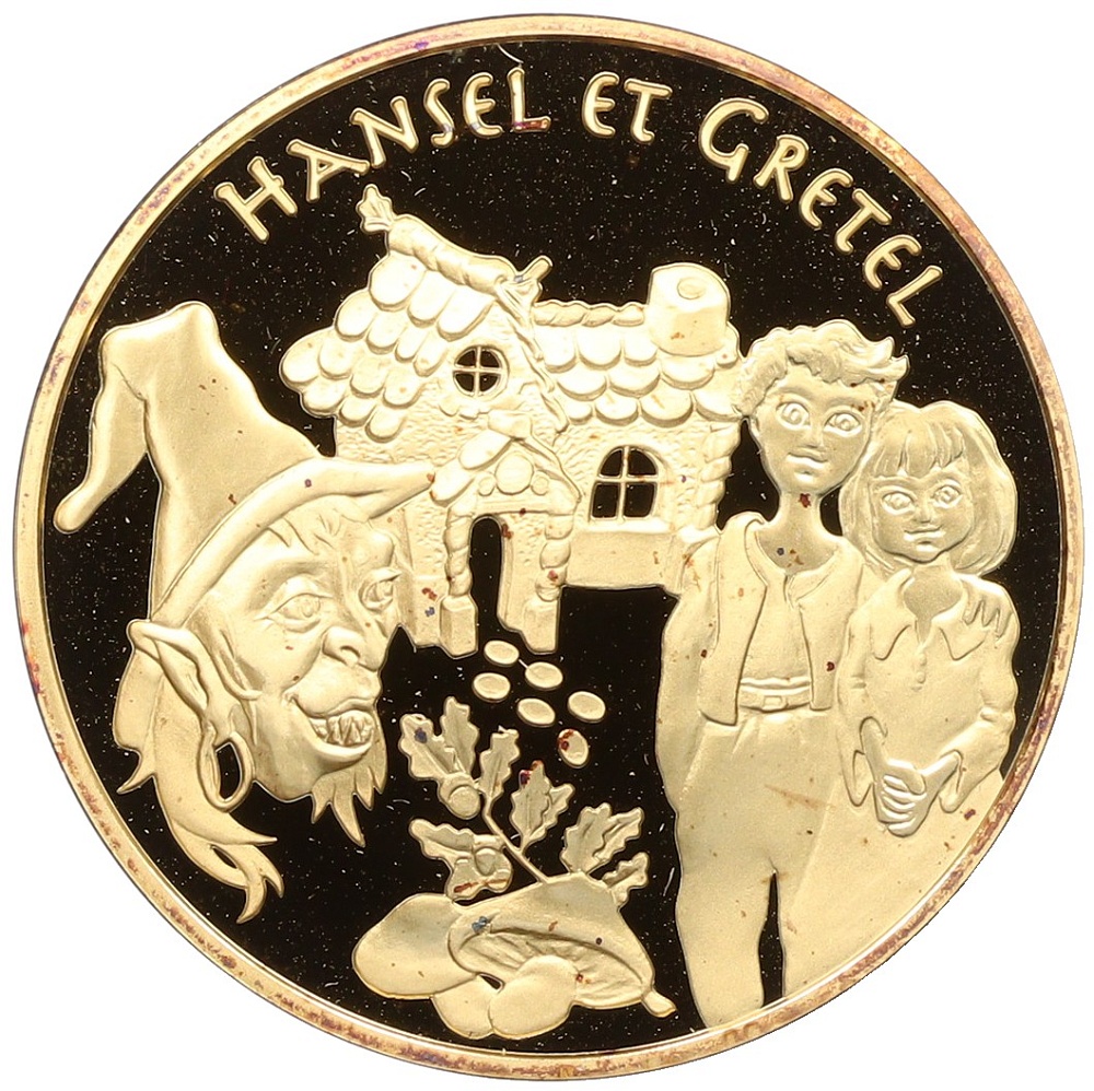 20 евро 2003 года Франция «Персонажи сказок — Гензель и Гретель» — Фото №1
