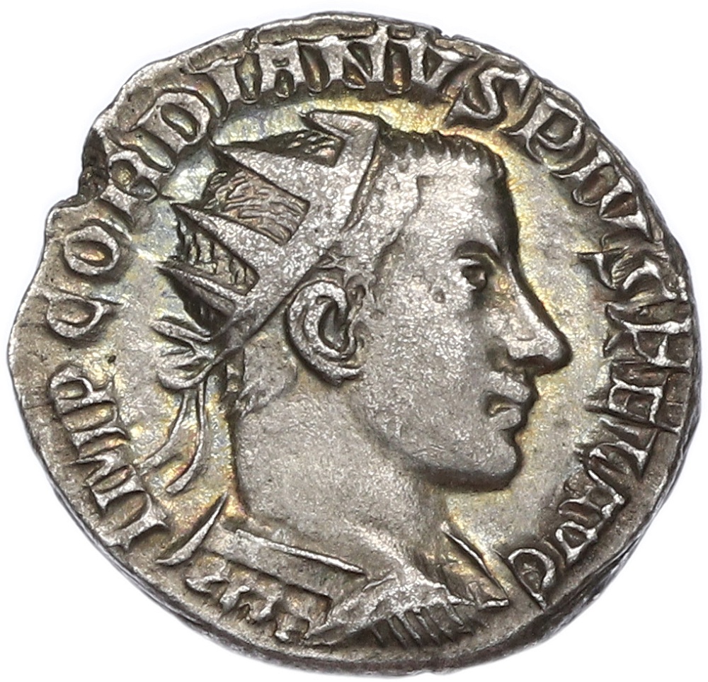 Антониниан 242-244 года Римская Империя — Гордиан III — Фото №1