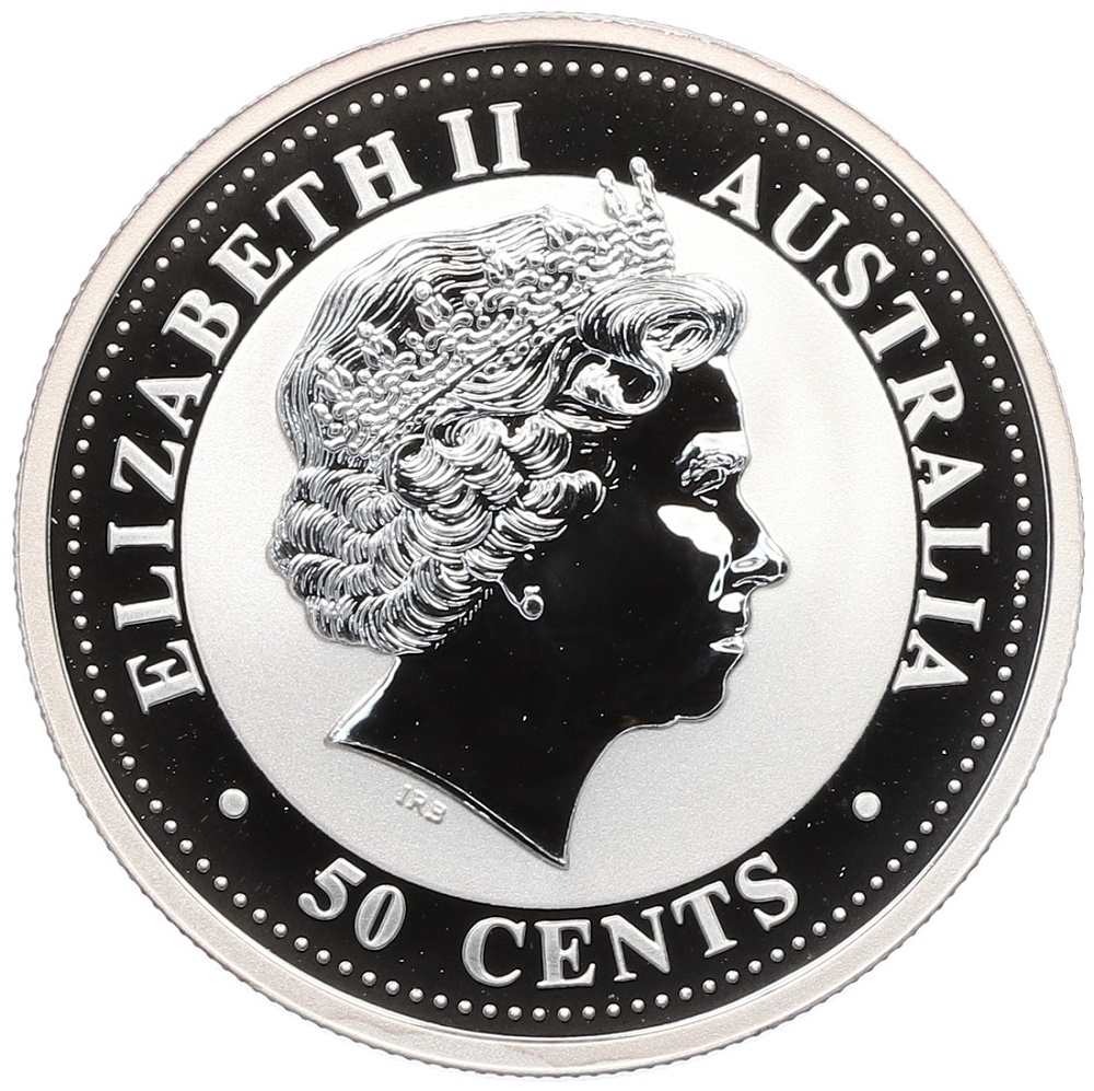 50 центов 2007 года Австралия «Китайский гороскоп — Год свиньи» — Фото №2