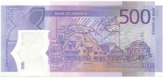 500 долларов 2022 года Ямайка «60 лет Ямайке» — Фото №2