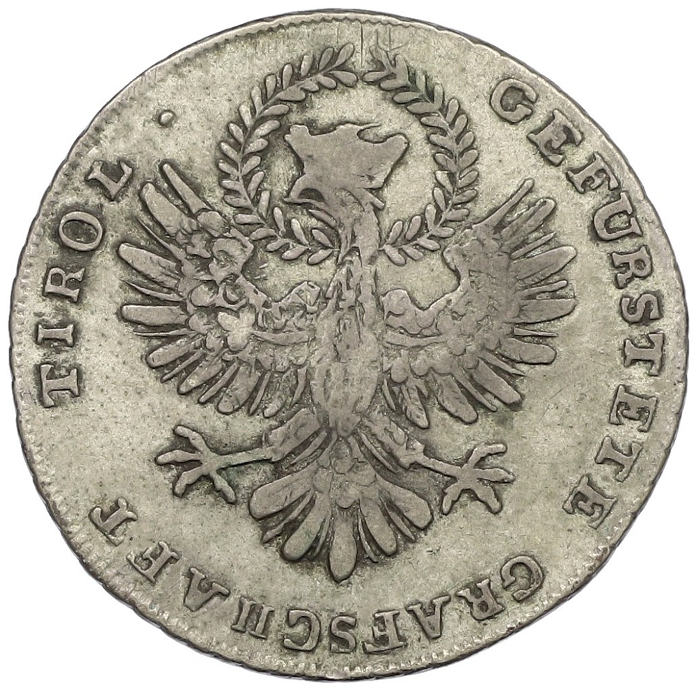 20 крейцеров 1809 года Тироль — Фото №1