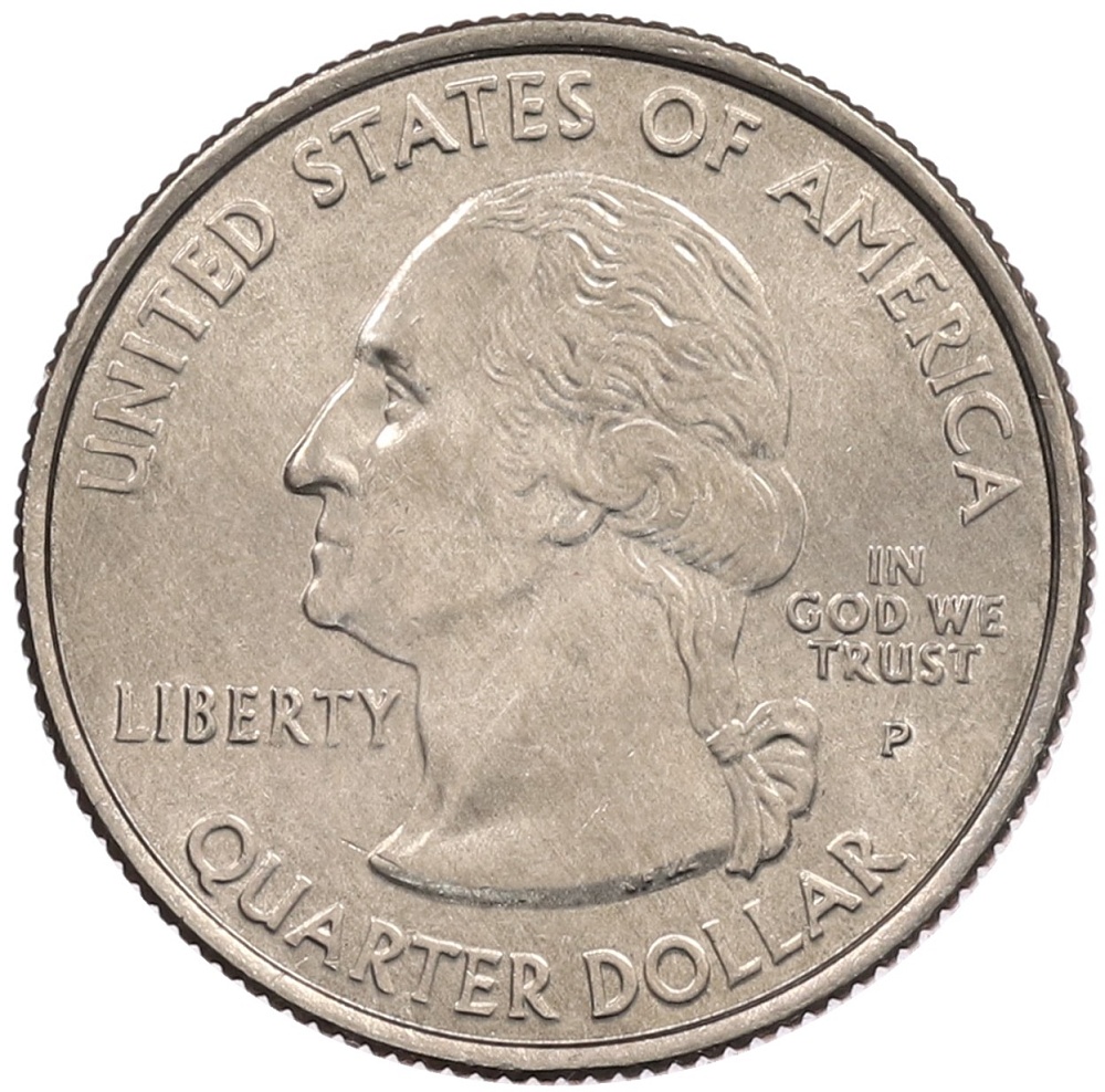 1/4 доллара (25 центов) 2003 года P США «Штаты и территории — Иллинойс» — Фото №2