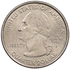 1/4 доллара (25 центов) 2003 года P США «Штаты и территории — Иллинойс» — Фото №2