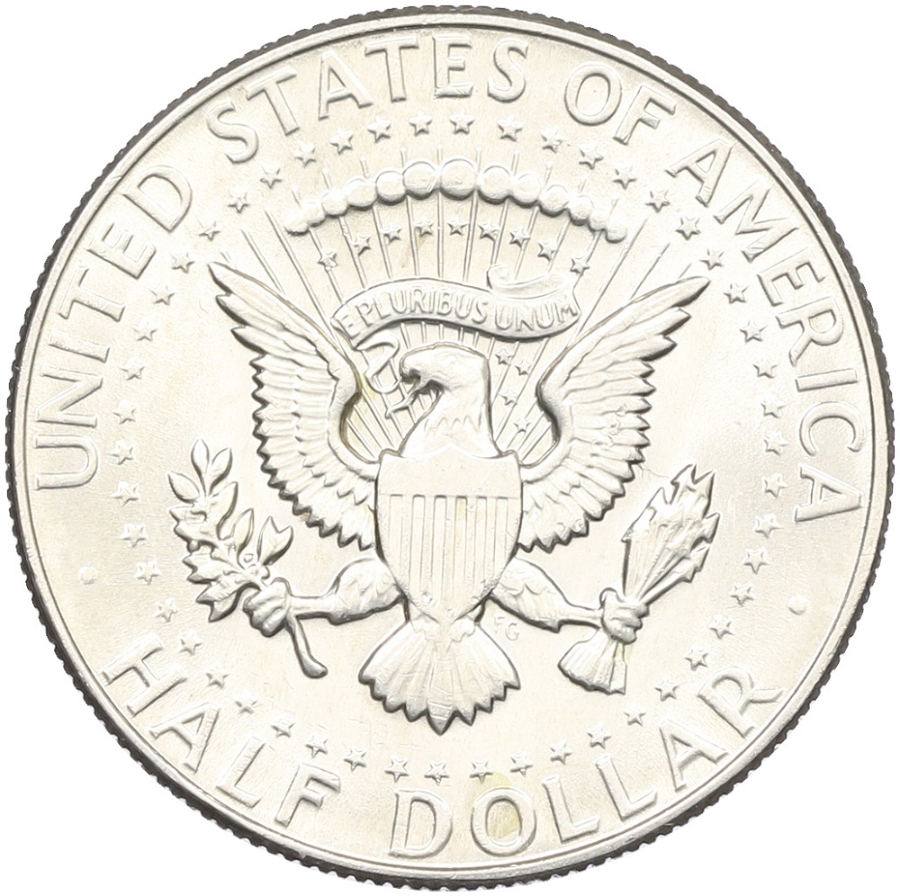 1/2 доллара (50 центов) 1967 года США — Фото №2