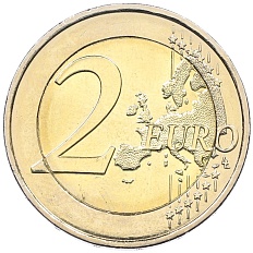 2 евро 2021 года Монако — Фото №2