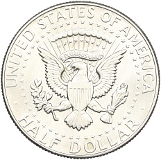 1/2 доллара (50 центов) 1967 года США — Фото №2