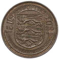 1/24 шиллинга 1926 года Джерси — Фото №1