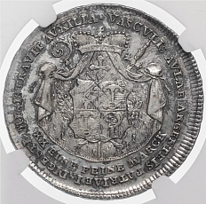 1/2 талера 1796 года Айхштетт — в слабе NGC (AU DETAILS) — Фото №2