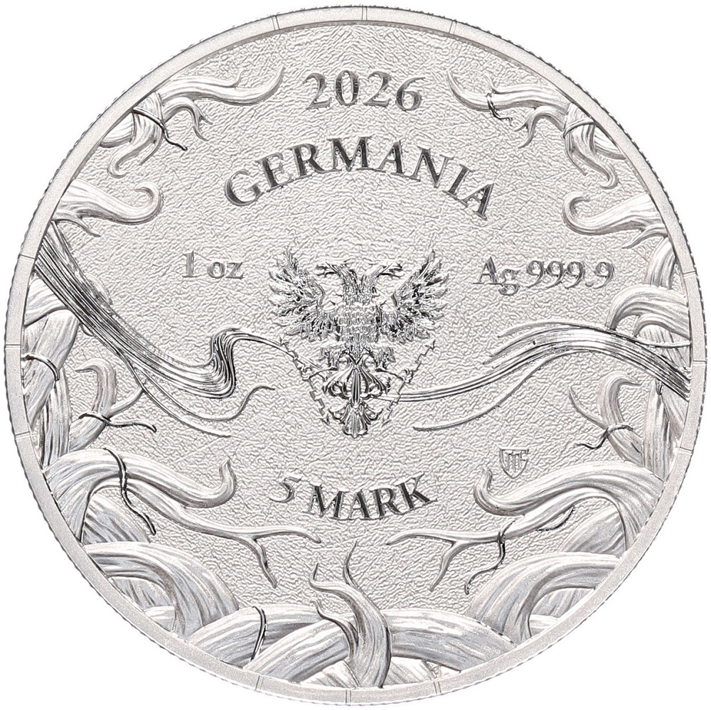 5 марок 2026 года Германия «Норны — Верданда» — Фото №2