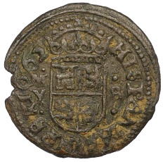 8 мараведи 1662 года Испания (Филипп IV) — Фото №2