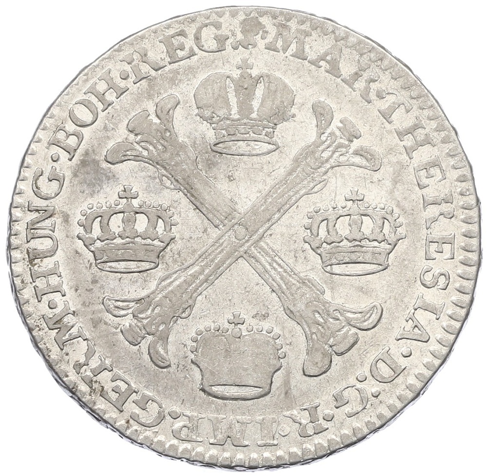 1/2 кроненталера 1775 года Австрийские Нидерланды — Фото №2