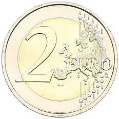 2 евро 2018 года Франция «Симона Вейль» — Фото №2